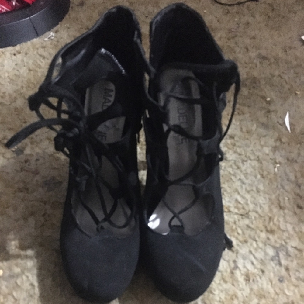 Black heels